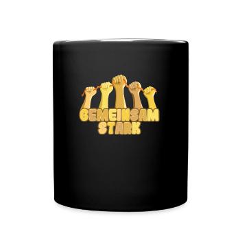 Autistes forts ensemble Diversité autistique - Mug uni - noir - Devant
