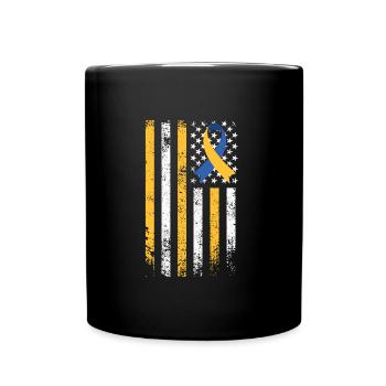 Variété de boucle de sensibilisation au syndrome de Down et - Mug uni - noir - Devant