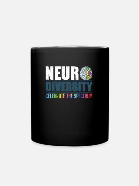 Conscience autistique Autisme Diversité - Mug uni - noir