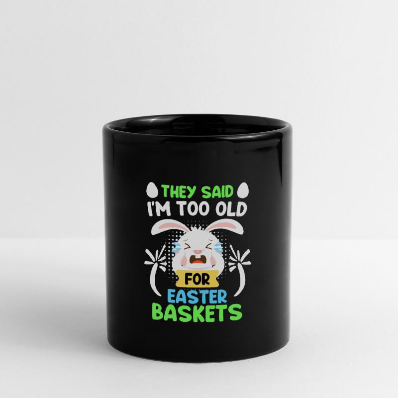 Easter Bunny Easter Basket Bunny Easter Eggs Full Colour Mug
