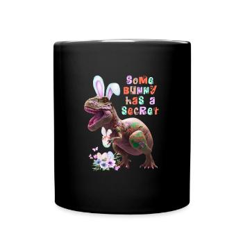Certains lapins ont un lapin de Pâques secret - Mug uni - noir - Devant
