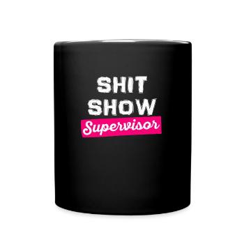 Superviseur Maman Maman Boss Fête des mères Mères - Mug uni - noir - Devant