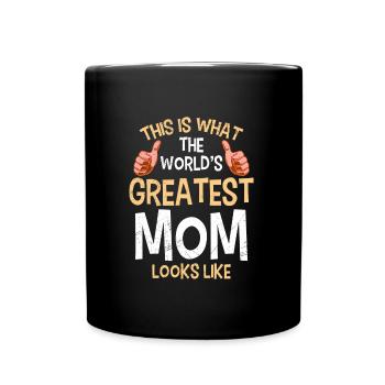 La plus grande fête des mères du monde Meilleure Mama Queen - Mug uni - noir - Devant