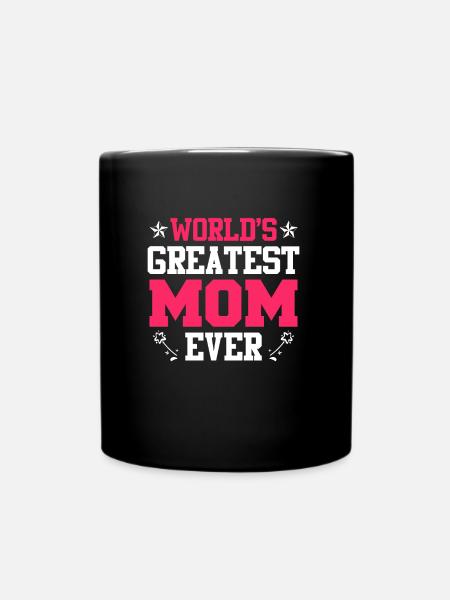 Weltbeste Mama Muttertag Beste Mama coolste Mama - Tasse einfarbig - Schwarz