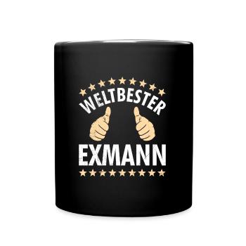 Scheidung Männer frisch geschieden Scheidungsparty - Tasse einfarbig - Schwarz - Vorne