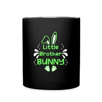 Pâques Petit Frère Lapin Frère Lapin Pâques - Mug uni - noir - Devant