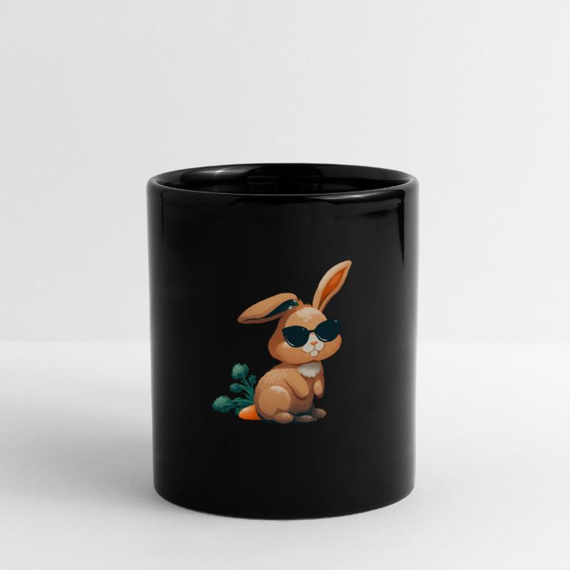 Easter Bunny Face Easter Bunny Rabbit Easter Full Colour Mug