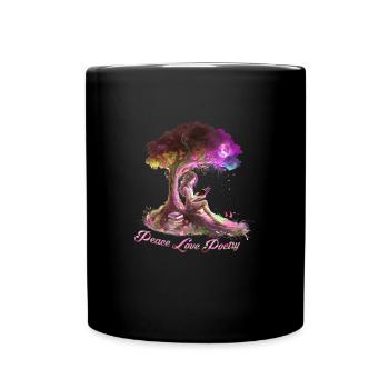 Paix Amour Poésie Poèmes Poètes Poésie et - Mug uni - noir - Devant