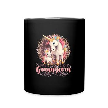 Grand-maïs Grand-mère Fête des mères Grand-mère Grand-mère - Mug uni - noir - Devant