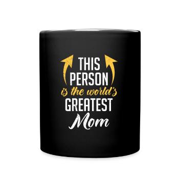 La plus grande fête des mères du monde Meilleure Mama Queen - Mug uni - noir - Devant