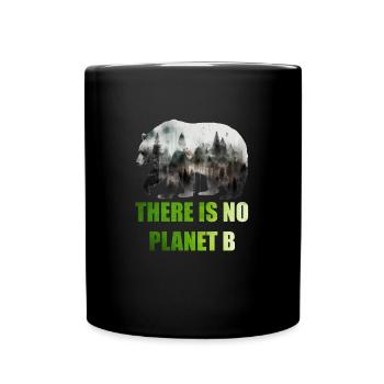 Il n’y a pas de Planète B Earth Day Mission Erde - Mug uni - noir - Devant