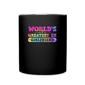 Ex Girlfriend Breakup Party Happily Separated - Full Colour Mug - black - Front
