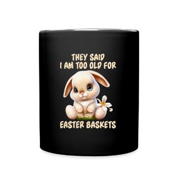 Eggspert Ostereier Suche Osterhasen Osterfreund - Tasse einfarbig - Schwarz - Vorne
