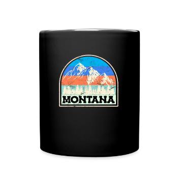 Montana Alpinisme Sommet Escalade Randonnée - Mug uni - noir - Devant