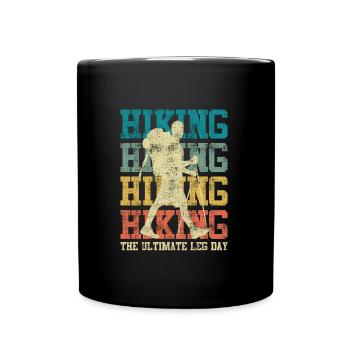 Ultimate Leg Day Randonnée pour les fans de montagne - Mug uni - noir - Devant