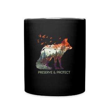 Protection de l’environnement Protection des espèces Sauvez la Terre - Mug uni - noir - Devant