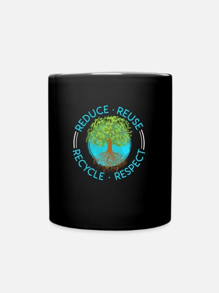 Les écologistes sauvent la Terre L’amour environnemental - Mug uni - noir