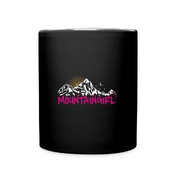 Mountaingirls Hikers Mountaineers Mountaineers Women - Full Colour Mug - black - Front