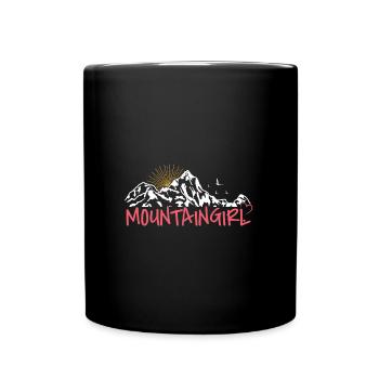 Mountaingirls Hikers Mountaineers Mountaineers Women - Full Colour Mug - black - Front