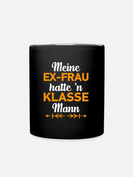 Scheidungsparty Finally Divorced Scheidung - Tasse einfarbig - Schwarz