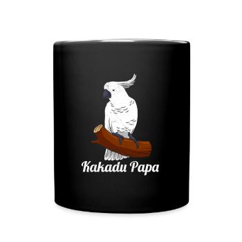 Cockatoo Daddy Parrot Cockatoos Bird Lovers - Full Colour Mug - black - Front