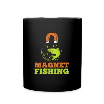 Magnet Fishing Magnet Fishing Scrap Collector - Mug uni - noir - Devant