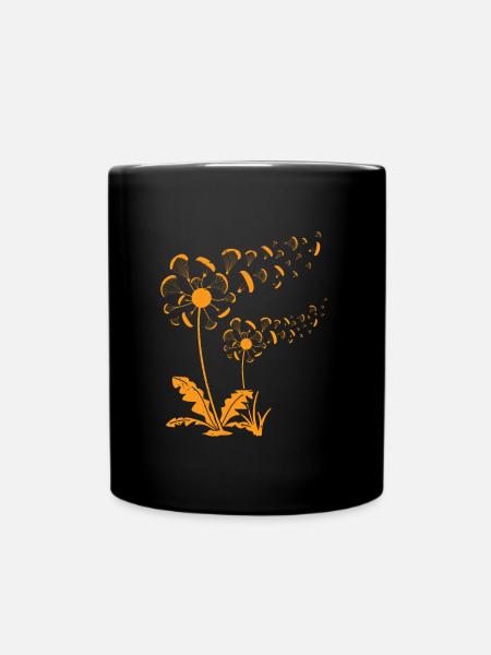 Parapente Pissenlit Chemise Parapente - Mug uni - noir