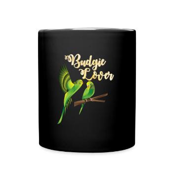J’adore perruche perruche amateur perruche - Mug uni - noir - Devant