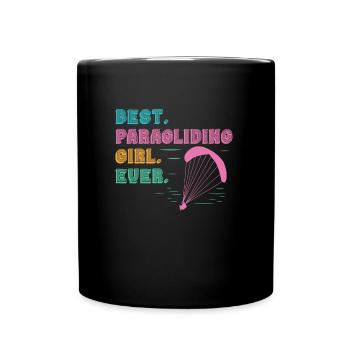 Parapente Meilleure fille de parapente jamais - Mug uni - noir - Devant