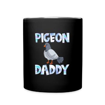Pigeons Daddy Pigeon fanciers Pigeon fanciers Men - Full Colour Mug - black - Front