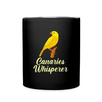 Kanrienvogel Flüsterer Canary Bird Whisperer - Mug uni - noir - Devant