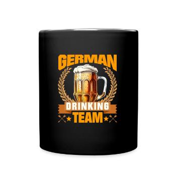 Équipe allemande de boissons Boarisches Bier München - Mug uni - noir - Devant