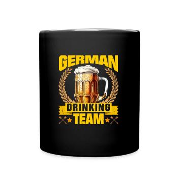 Équipe allemande de boissons Boarisches Bier München - Mug uni - noir - Devant