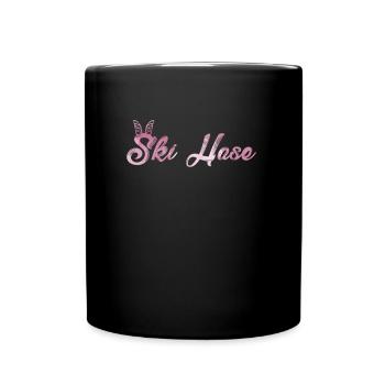 Ski Bunny Cool Skiing Women Après Party - Full Colour Mug - black - Front