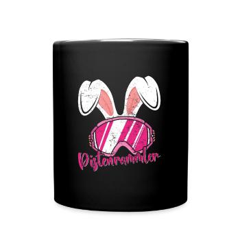 Après-Ski Pistenrammler Skihasen Ski Party - Mug uni - noir - Devant