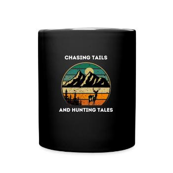 Chasse au cerf Chasse Unique - Mug uni - noir - Devant