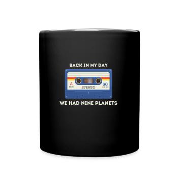 Retro -sarkastisches Alter Spruch - Tasse einfarbig - Schwarz - Vorne