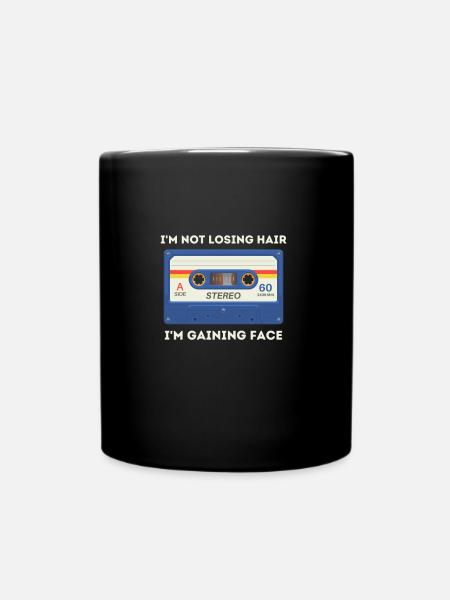 Retro Sarcastic Age Saying - Full Colour Mug - black