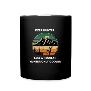 Unique Hunt - Full Colour Mug - black - Front