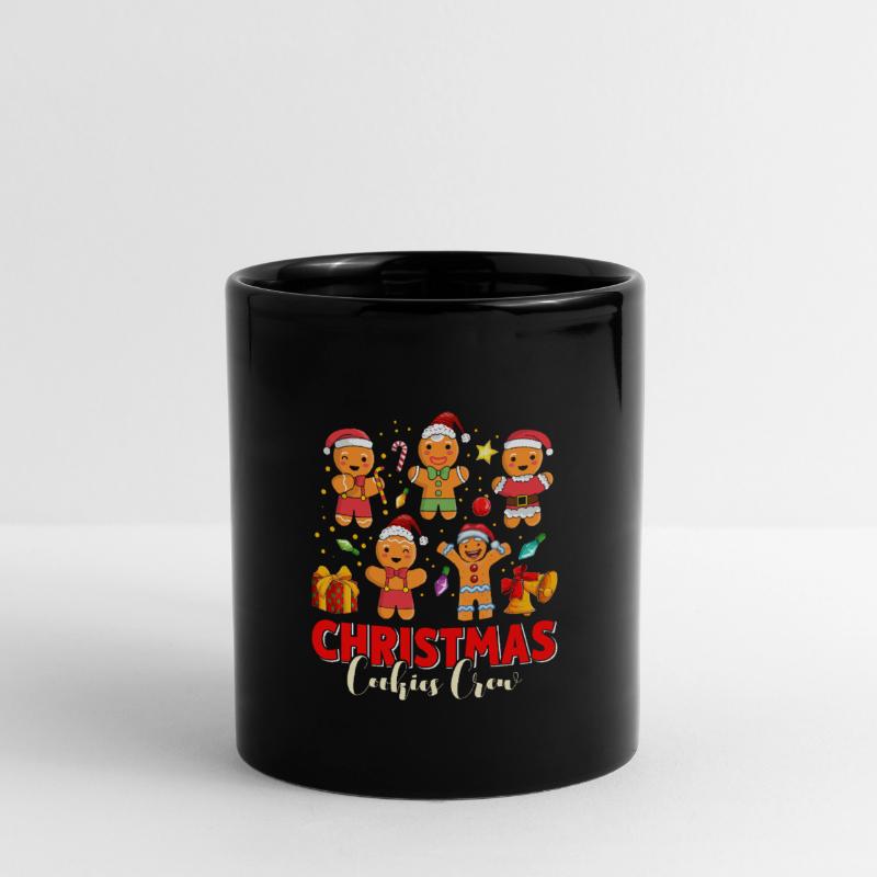 Biscuits de Noël Équipage de biscuits de Noël Mug uni