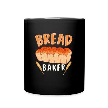Boulanger Amateurs de pâtisserie Cuisson de la pâte à pain - Mug uni - noir - Devant
