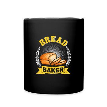 Confiseur Boulanger Boulanger Boulangerie Cuisson du pain - Mug uni - noir - Devant