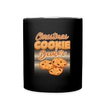Cookie Dealer Bakery Baking Lovers Baking - Full Colour Mug - black - Front