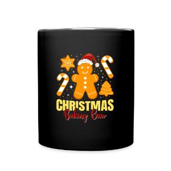 Backfans Noël Biscuits de l’équipe de cuisson - Mug uni - noir - Devant