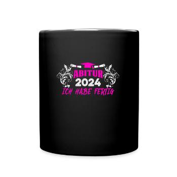 Abitur 2024 ABI Terminé Obtention du diplôme d’Abitur - Mug uni - noir - Devant
