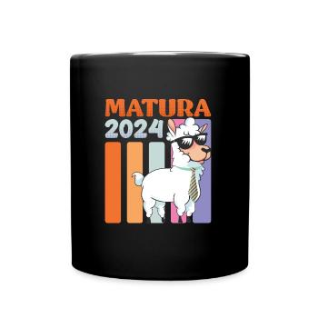 Matura 2024 Maturantin Lama Maturantinnen - Mug uni - noir - Devant