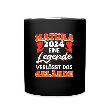 Matura 2024 : une légende quitte le terrain - Mug uni - noir - Devant