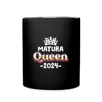 Matura Queen 2024 High School Graduation - Full Colour Mug - black - Front