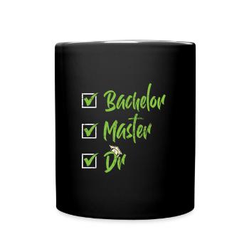 Baccalauréat Maître Dr. Doctorat Réussi - Mug uni - noir - Devant