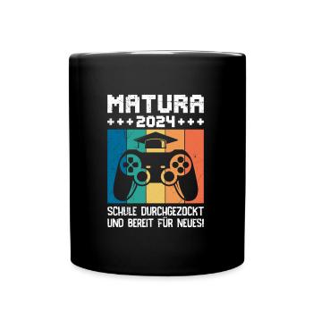 Matura 2024 School Gambled Graduates - Full Colour Mug - black - Front